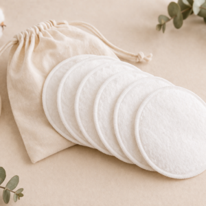 PROTECTORES MAMARIOS DE ALGODON REUTILIZABLES
