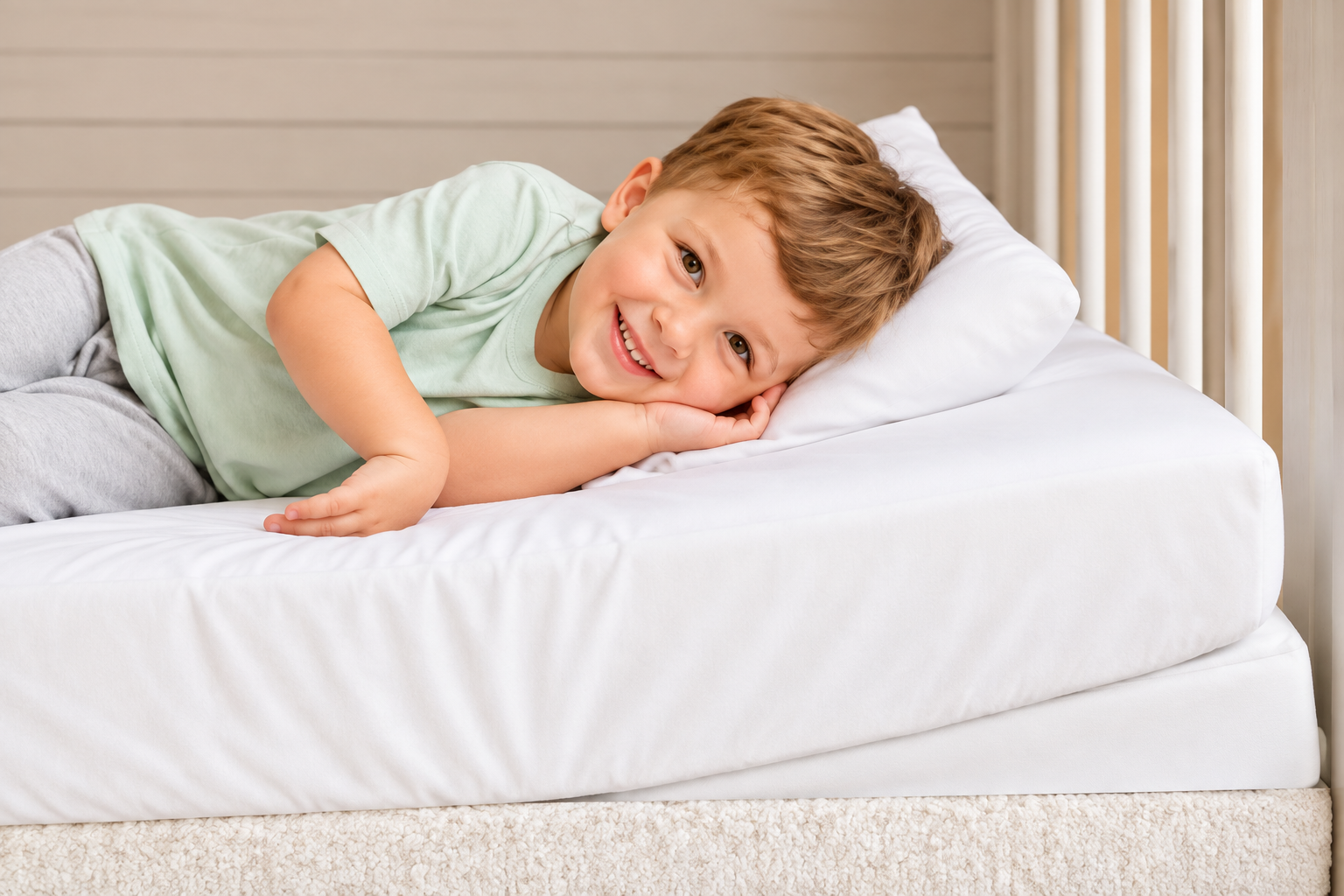 almohada anti reflujo para Bebés - Imagen 2