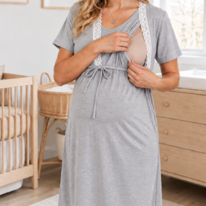 camisón para embarazadas y de amamantar